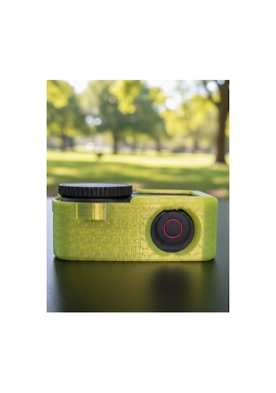 Djı Osmo Action 6 Uyumlu Yumuşak Çerçeve Kılıf - Tüm Gopro Aksesuarlarıyla Uyumlu Sarı