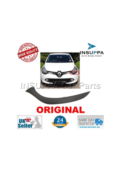 Renault Clio Ön Far Kaşı Set Hatchback 2012- Oem No: 260e03800r