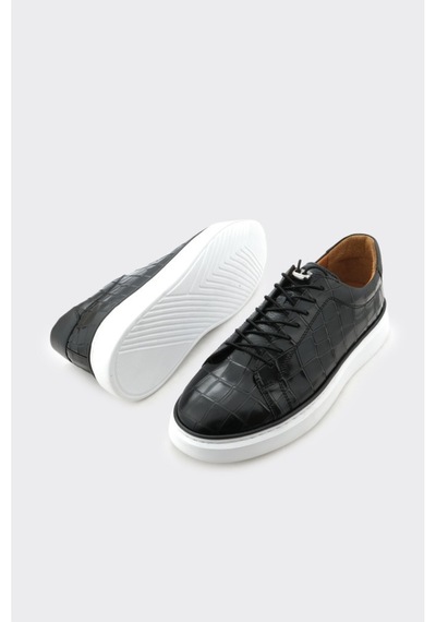 Derinet Hakiki Deri Bağcıklı Erkek Sneaker S.croco S.croco Derinet Hakiki Deri Bağcıklı Erkek Sneaker S.croco S.croco