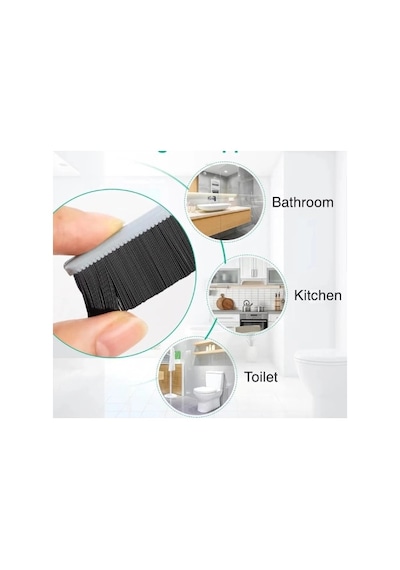 Zenviya21 Derz Arası Banyo Mutfak Dar Alan İnce Temizlik Fırçası Zenya785