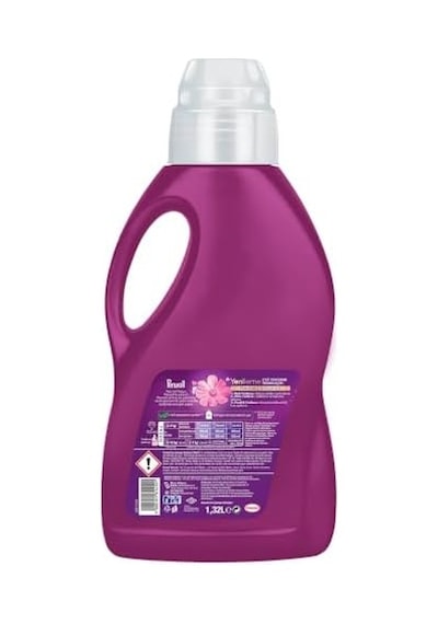 Yenileme Çiçek Cazibesi Açık Renkler 1.32 Litre Sıvı Çamaşır Deterjan, 1.3l 0.75 LT - 2.5 LT - 12 KG