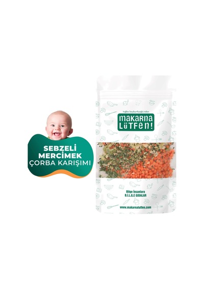 Sebzeli Mercimek Çorbası Karışımı 50 Gram