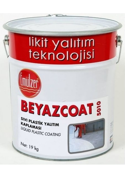 Emülzer Elyaflı Beyazcoat 19 Kg / Kova