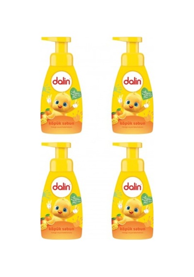 Köpük Sabun Mango Ve Portakal Kokulu 200 Ml X 4 Adet
