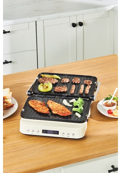 Karaca Presto 2 In 1 Digital 2009 6 Dilim 2000 W Izgara ve Tost Makinesi
