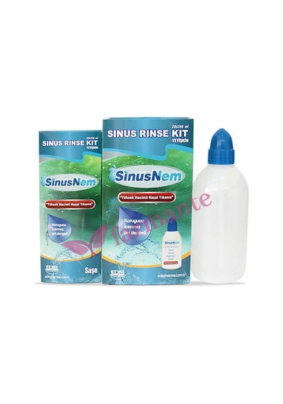 Sinus Rinse Sinusnem Yetişkin Burun Yıkama Kiti