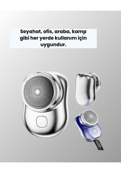 Islak-kuru Kullanımlı Suya Dayanıklı Mini Tıraş Cihazı Mh-hs3854-8836