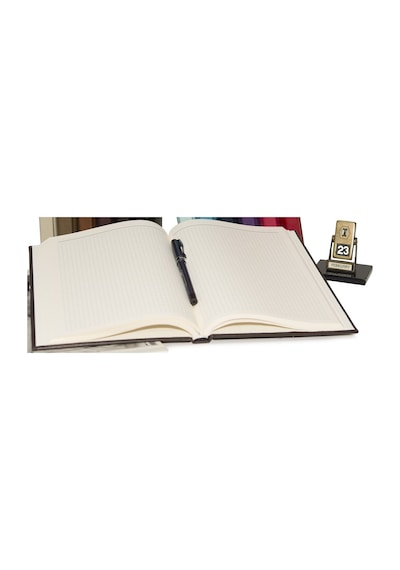 17X24 Kareli Defter Paris Kahve