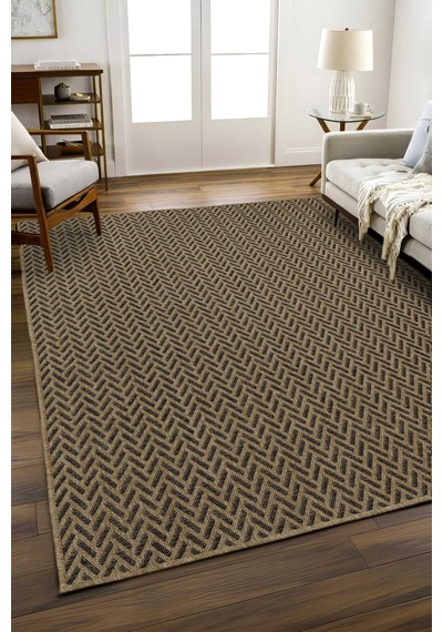 Fame Minimalist Sisal Halı - Fm02 Fm01bl