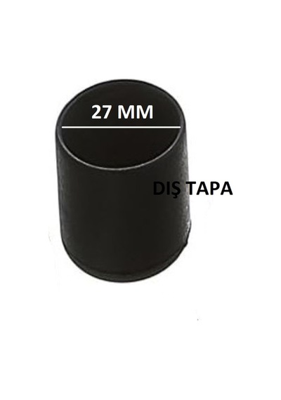 Adilon Tapa, Plastik Sandalye, Profil Tapası Ø27 Mm Dış 10 Adet Diğer