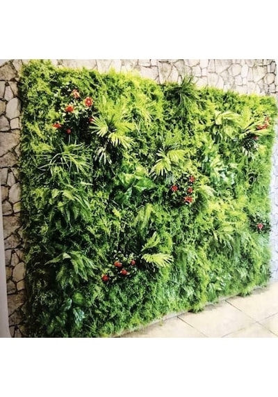 Yapay Çiçek Cycas Aşk Merdiveni Eğrelti Otu Sıkas Bitkisi 7 Dal