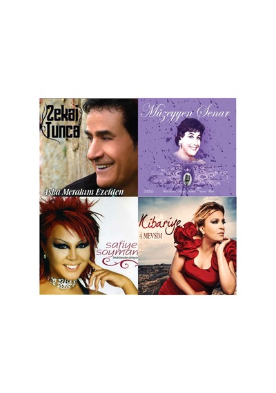 Esenshop 4'lü Cd Set 5 4 Cd Z. Tunca - M. Senar - S. Soyman - Kibariye