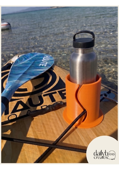 Turuncu Paddle Board/kano Termos Tutucu-sup Board Termos Sabitleyici