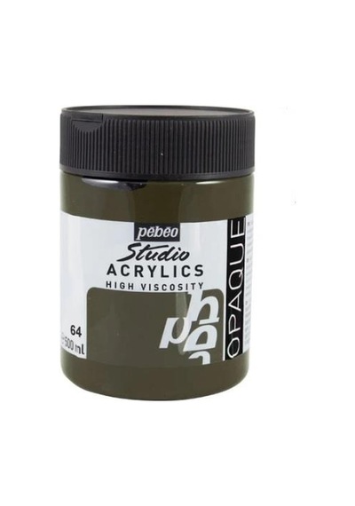 Pebeo Studio Yüksek Viskoziteli Akrilik Boya 500 Ml Raw Umber 64 Diğer Renkler