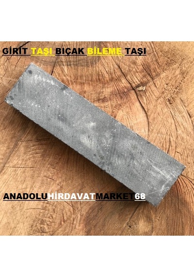 Yağlı Bıçak Bileme Taşı Girit Taşı Bile Taşı Doğal Taş 700 Gr