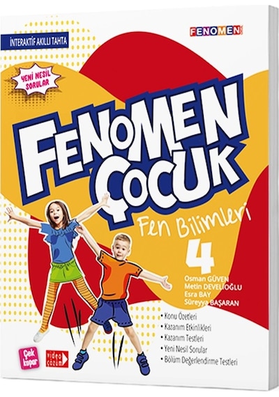 Fenomen Çocuk 4. Sınıf Fen Bilimleri Yeni Nesil Sorular 2023