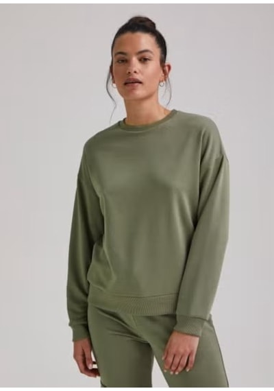 2531 Haki Kadın Sweatshirt -250 Haki