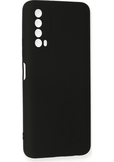 Newface Huawei P Smart 2021 Kılıf Nano İçi Kadife Silikon Semeglbl - 94 - Siyah Sıyah
