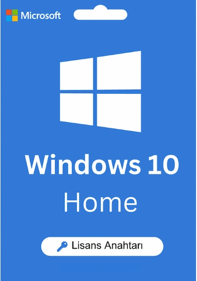 Windows 10 Home Dijital Lisans Anahtarı