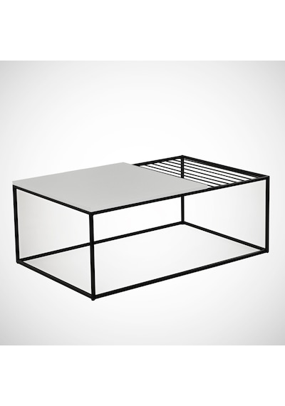 Zinus Beyaz Orta Sehpa Metal & Orta Masa / Metal Ayaklı Sehpa
