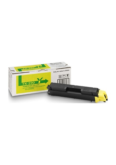 Kyocera Tk-590Y Uyumlu Sarı Toner. Fsc-2026 / Fsc-2126 / Fs-C2526