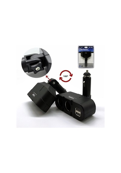 Olesson 1652 2 Usb 100watt İki Girişli Oto Çakmak Çoklayıcı