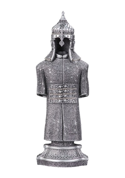 Nakkaş Zırh Boytu Büyük Boy Gümüş