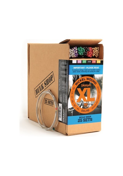 D'addario Exl110-B25 Elektro Gitar Tel 25 Set 10-46