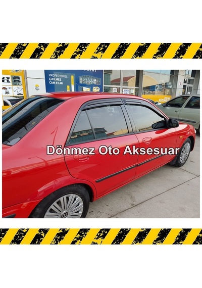 Mazda 323 Mügen Cam Rüzgarlığı Bj Kasa Sedan 1999-2003 Arası 4 Lü N11.12985