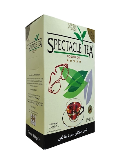 Spectacle Gözlük Çay 2 Adet 800 Gr'lık Ithal Çay %100 Orijinal Pekoe Ceylon Tea