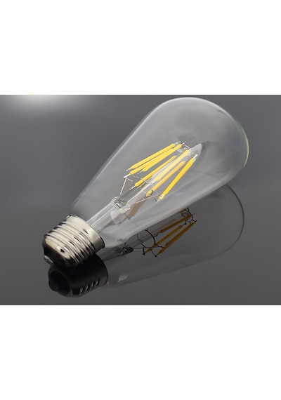 CATA CT-4353G 8W EDİSON  DEKORATİF RUSTİK LED AMPUL (ST-64) GÜNIŞ