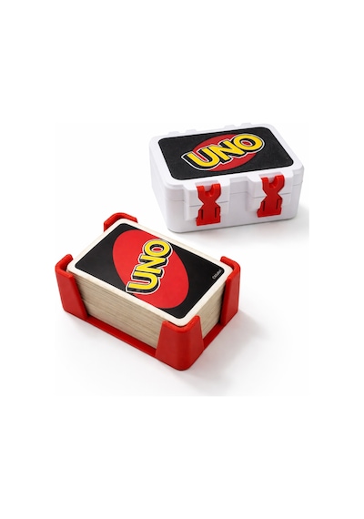 Uno Kart Kutusu Organizer Oyun Kartları İçin Düzenleyici Kutu Kapaklı Taşıma Ve Saklama Kutusu