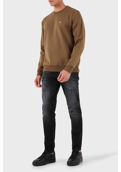 Boss Erkek Sweat 50520302 217 Kahve Kahve