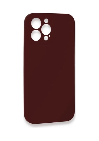 İphone 13 Pro Max Kılıf Lansman Legant Silikon - Bordo