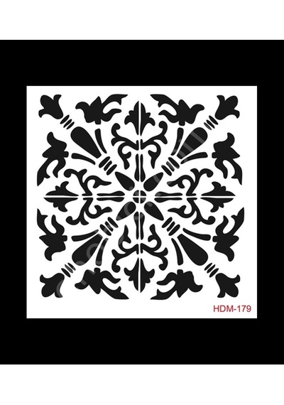 Hdm179 Cadence Home Dekor Stencil 25X25
