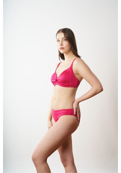 Relax Mode Kaplı Bikini Takım Fuşya - B1805r