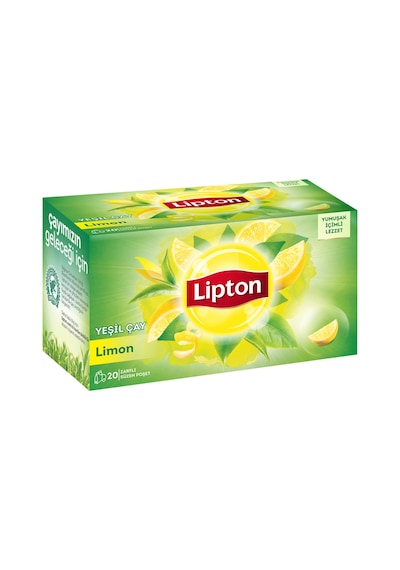 Lipton Limonlu Yeşil Çay Süzen Poşet 20 x 1.5 G
