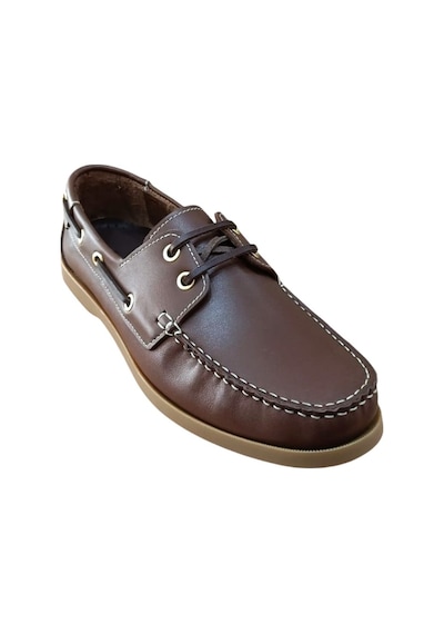 Castle Black 42702 Erkek Deri Casual Ayakkabı Kahve Siyah
