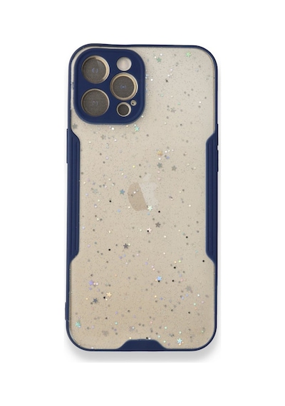 Nettech Apple Uyumlu  iPhone 12 Pro Max Platin Simli Arka Koruma