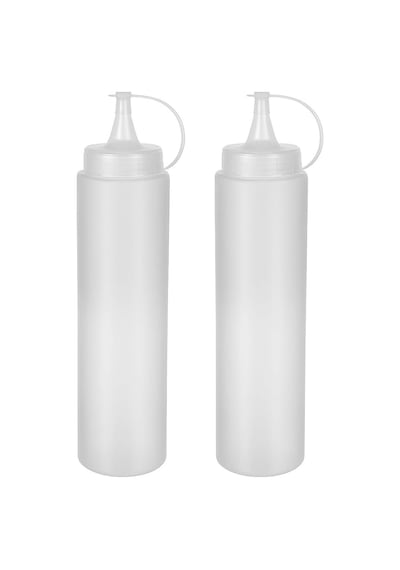 2 Adet Sos Şişesi 700 Ml Plastik Yağlık Sirkelik Ketçap Mayonez Sızdırmaz Sosluk Yağdanlık Diğer