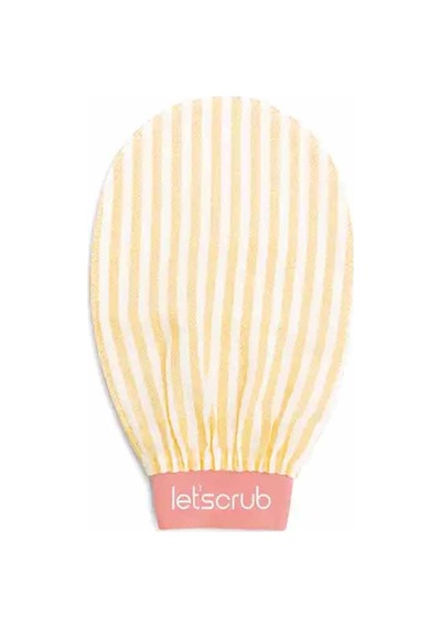 Let'scrub Premium Zebra Banyo Kesesi Asortili Çok Renkli