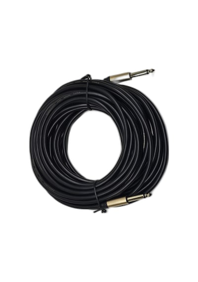 10 Metre 6.35 Mm To 6.35 Mm Ses Kablosu - Çivi Jak Enstrüman Ve Amfi Bağlantı Kablosu - Stereo Jak