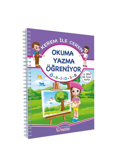Kitapbende-Mercek Kerem Ile Ceren Okuma Yazma Seti 1. Sınıf