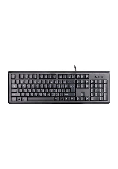 A4 TECH KR-92, Siyah, USB Kablolu, Türkçe Q, Multimedya, Klavye