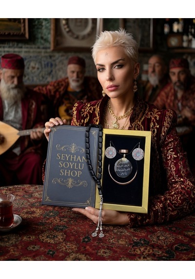 Özel Tasarım Kitap Kutulu Kadın Bakır Takı Seti Ve Tesbih Kombini - Kolye Küpe Bileklik Yüzük 5 Parça Otantik Şık Hediyelik - Doğum Günü Yıl Dönümü Anneler Günü Kadınlara Özel Gösterişli Hediye - N-00050 Özel Tasarım Kitap Kutulu Kadın Bakır Takı Seti Ve Tesbih Kombini - Kolye Küpe Bileklik Yüzük 5 Parça Otantik Şık Hediyelik - Doğum Günü Yıl Dönümü Anneler Günü Kadınlara Özel Gösterişli Hediye - N-00050