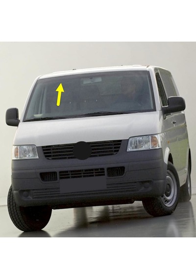 Vw Transporter T5 2004-10 Sağ Yolcu Taraf Güneşlik Gri 7h2857552b