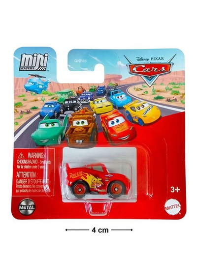 Cars - Mini Racers - Lightning Mcqueen Kırmızı