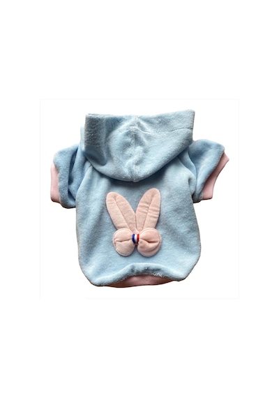 Kemique Bunny Kapüşonlu Köpek Kıyafeti