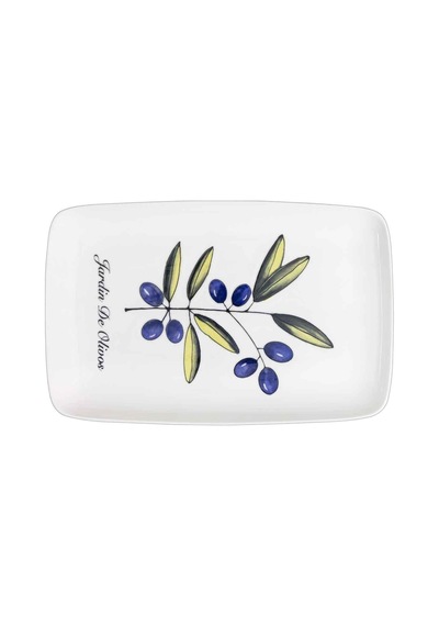 The Mia Olivos Dikdörtgen Servis 33x21 Cm Ovs0015 Çok Renkli