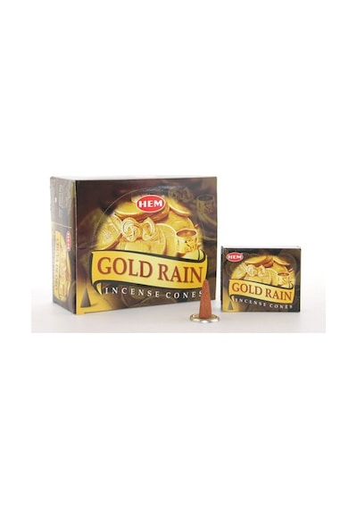 Gold Rain Aromalı Konik Tütsü